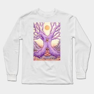 Meditation Tree Long Sleeve T-Shirt